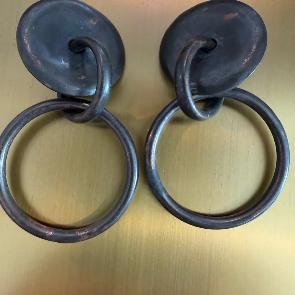 VINTAGE MONIES STATEMENT EARRINGS